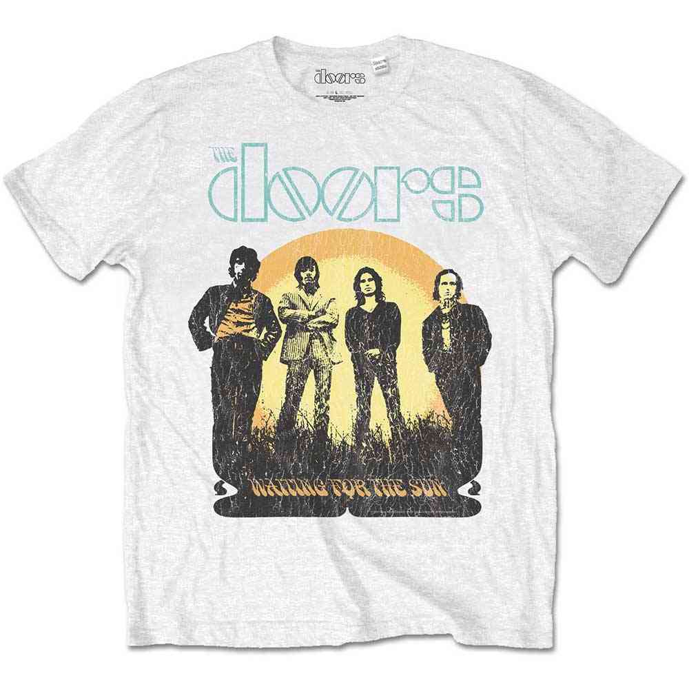 The Doors - Waiting For The Sun Heren Tshirt - Wit